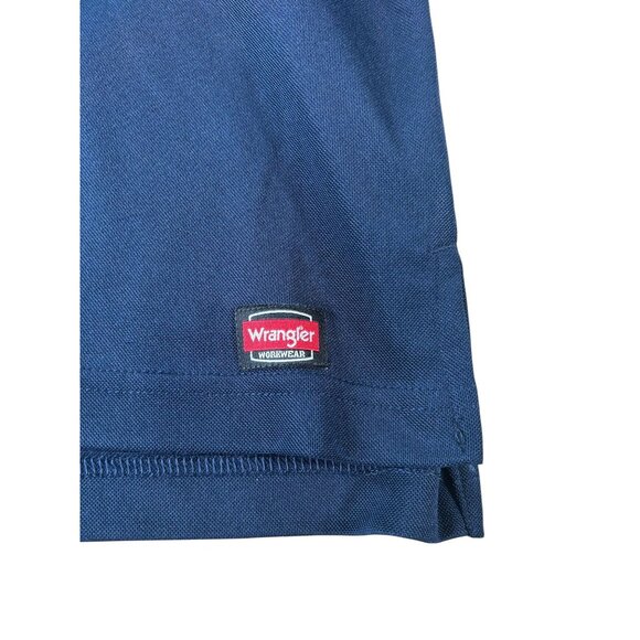 NEW Wrangler Workwear Performance Long Sleeve Sun Protection Hoodie Blue Sz S - Picture 3 of 9